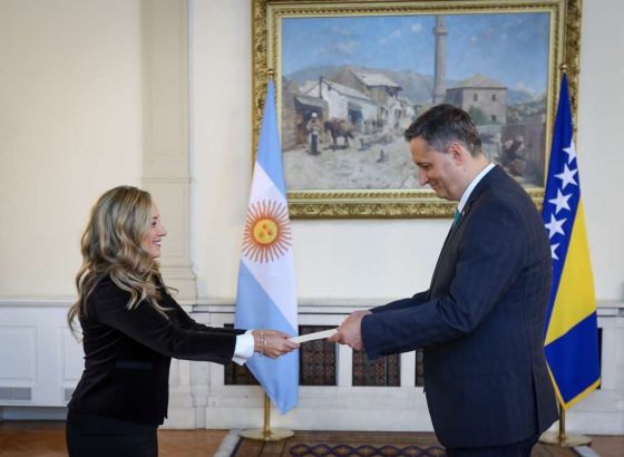 Bećirović primio akreditivno pismo novoimenovane ambasadorice Republike Argentine za BiH