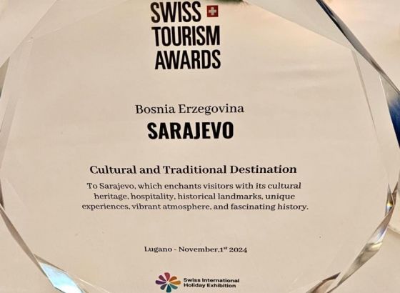 Za Sarajevo koje očarava: Turistička zajednica glavnog grada dobila prestižno međunarodno priznanje
