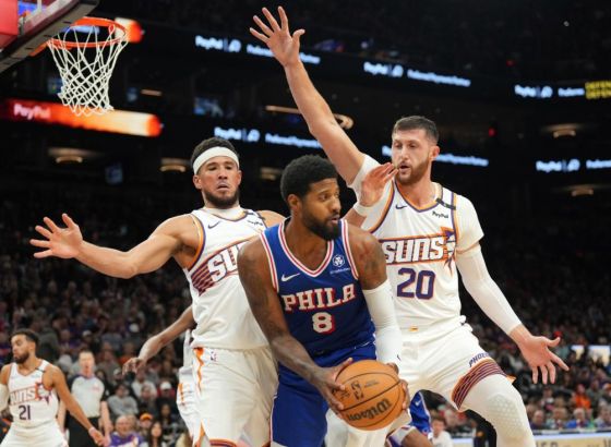 Sjajna double-double partija Jusufa Nurkića u pobjedi Phoenixa nad Philadelphijom