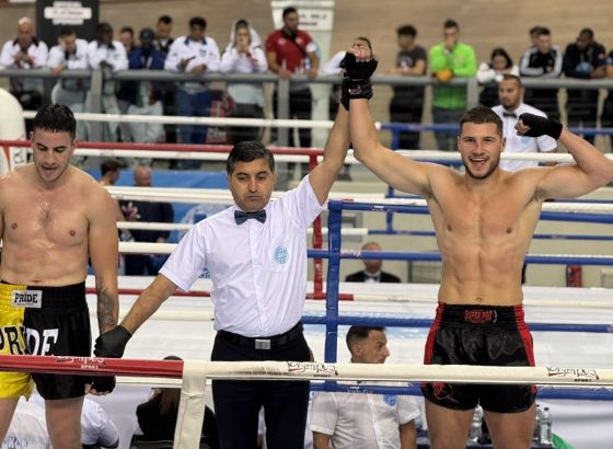 Odlični kickbokser Albert Ugrinčić u finalu Evropskog prvenstva za seniore u Atini