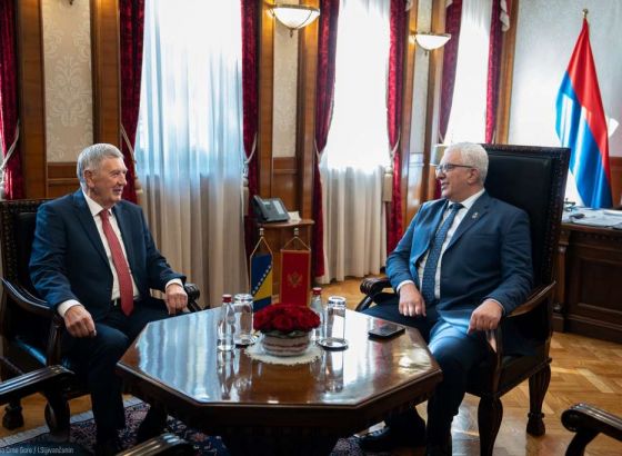 Radmanović - Mandić: Odnosi između BiH i Crne Gore tradicionalno dobri