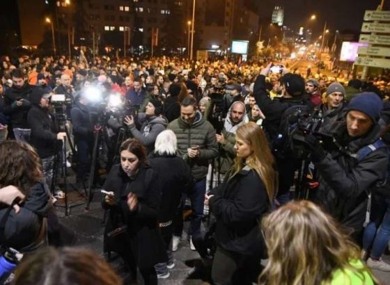 Novi Sad: Građani traže puštanje na slobodu uhićenih tijekom nedavnih prosvjeda