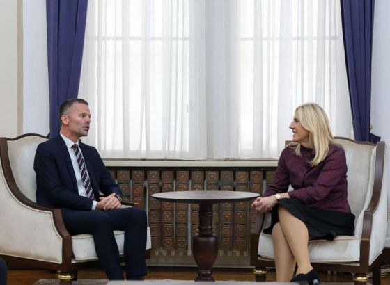 Cvijanović razgovarala s novoimenovanim ambasadorom Kraljevine Danske u BiH Ageom Sandalom Møllerom