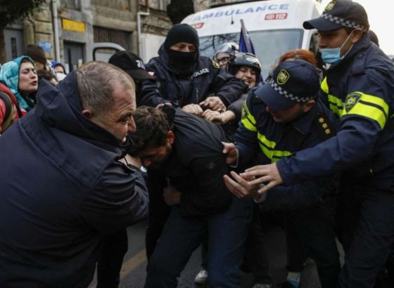 Gruzijska policija uhapsila 16 demonstranata protiv izbornih rezutata