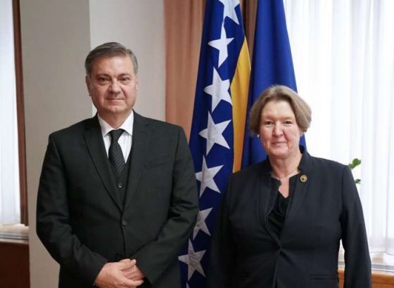 Zvizdić u odvojenim susretima primio u nastupnu posjetu ambasadore Danske i Češke