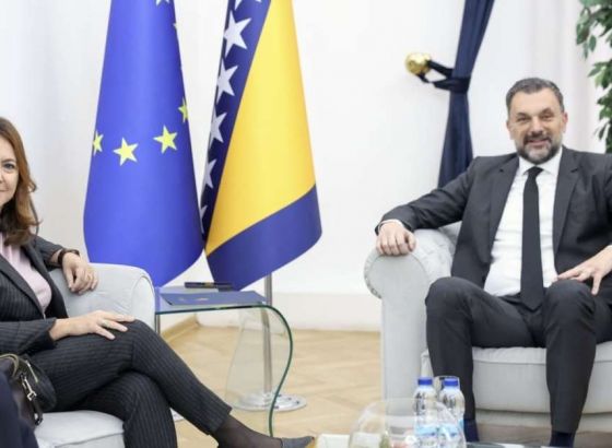 Konaković primio u nastupnu posjetu novoimenovanu ambasadoricu Republike Italije Castellani
