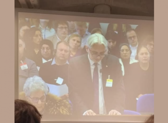 Slaven Kovačević: Kažu mi, bilo je oko 500 posjetilaca tokom sudskog postupka.Kažu, bila i delegacija Ukrajine. Ne znam je li ..