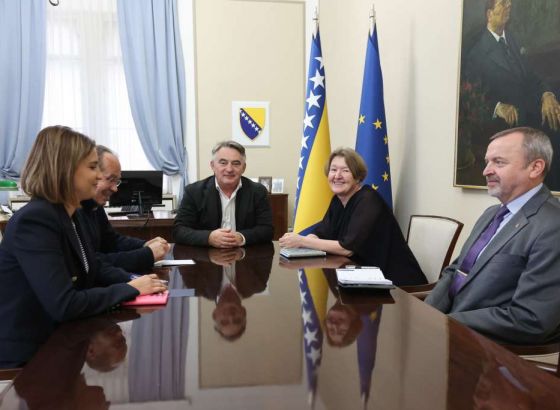 U susretu sa Komšićem Lolić Šindelková istaknula važnost nastavka reformi u BiH