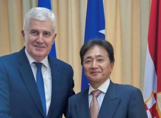 Čović primio u oproštajnu posjetu veleposlanika Japana u BiH