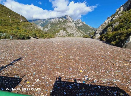 EPBiH - Očišćen otpad uz branu HE Grabovica