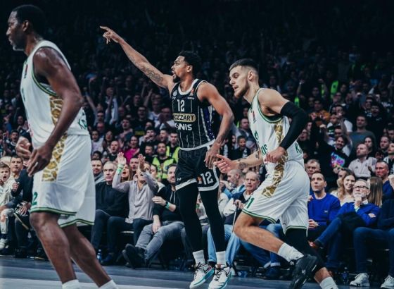 Debitant senzacionalni lider Evrolige, Partizan nastavio seriju, Li srušio Real