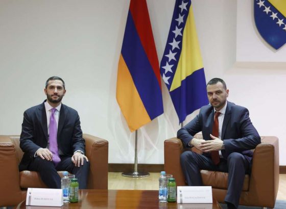 Magazinović - Rubinyan: Obostrana spremnost za saradnju BiH i Jermenije