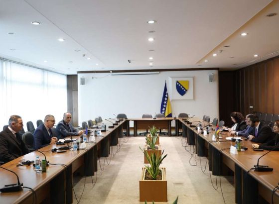 Omerović, Grković i Smajić razgovarali s potpredsjednikom Parlamenta Republike Armenije 