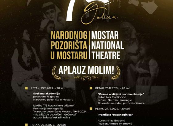 Aplauz, molim!: Zijah Sokolović u petak na sceni NPM-a