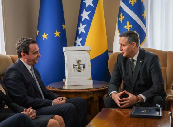 Bećirović - Kurti: Svi na zapadnom Balkanu trebaju raditi na jačanju saradnje, mira i stabilnosti
