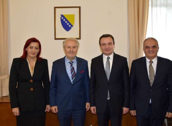 Potpredsjednik FBiH Refik Lendo sastao se danas sa premijerom Republike Kosovo Albinom Kurtijem
