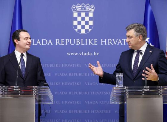 Kurti u Zagrebu: Za normalizaciju odnosa Kosova i Srbije potrebna 'normalna Srbija'
