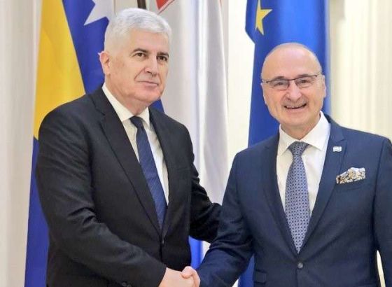 Čović u Zagrebu razgovarao s ministrom vanjskih poslova Hrvatske
