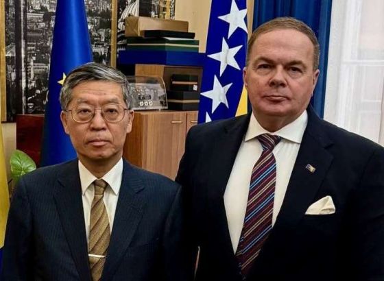 Novoimenovani ambasador Japana u BiH Toshihiro Aiki predao kopije akreditivnih pisama