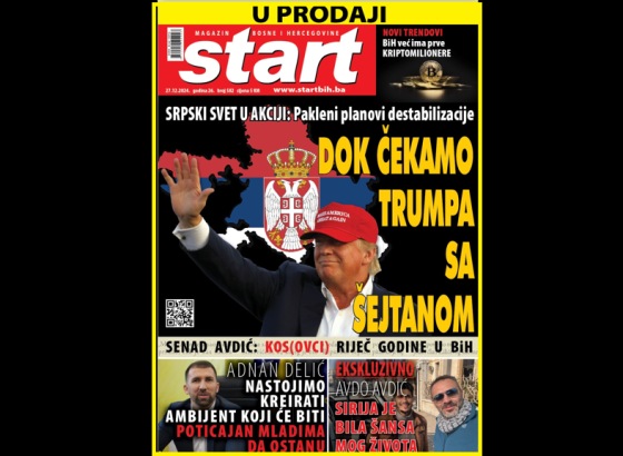 NOVI BROJ MAGAZINA START U PRODAJI! POTRAŽITE NA KIOSCIMA ŠIROM BiH!