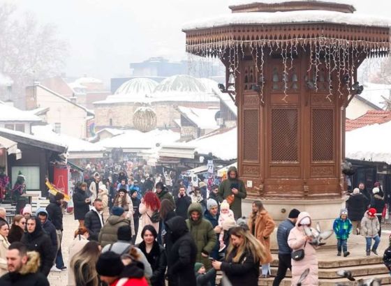 Oboren rekord dolazaka i noćenja turista u Sarajevu tokom novogodišnjih praznika