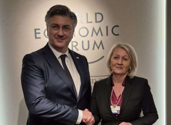 Krišto i Plenković u Davosu: Nastavljamo zajedničku stratešku suradnju