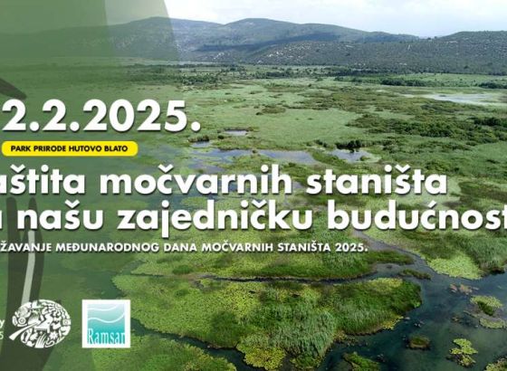 PP Hutovo blato nizom događaja obilježava Međunarodni dan zaštite močvara 2025.