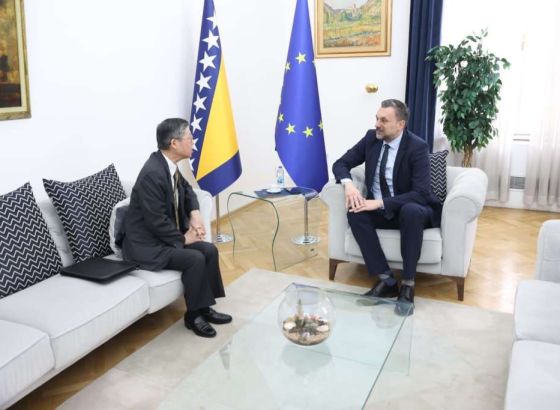 Konaković primio u nastupnu posjetu Aikija: Bilateralni odnosi BiH i Japana bez otvorenih pitanja
