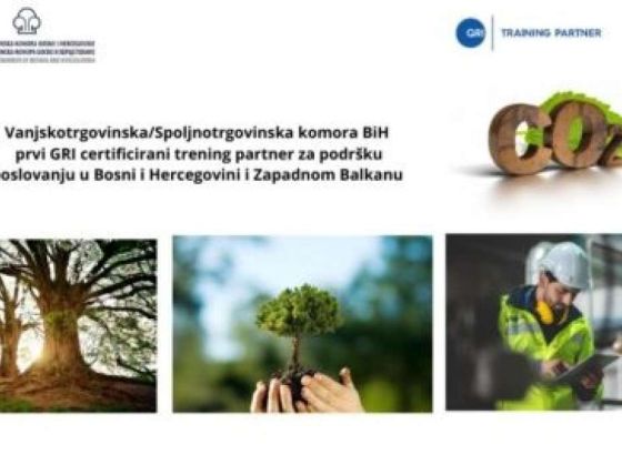 VTK BiH postala certificirani regionalni partner Global Reporting Initiative (GRI) za GRI standarde