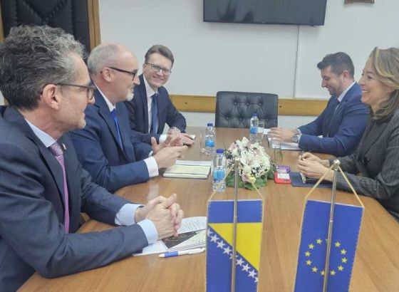 Ambasador Švicarske Gabriele Derigetti u posjetu Ministarstvu civilnih poslova BiH