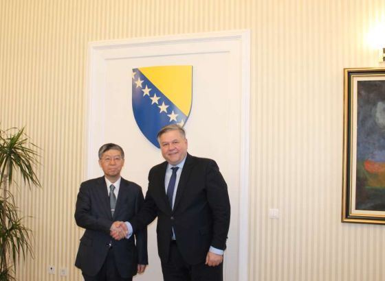 Aiki: Radit ću na poticanju japanskih firmi na veću suradnju s BiH
