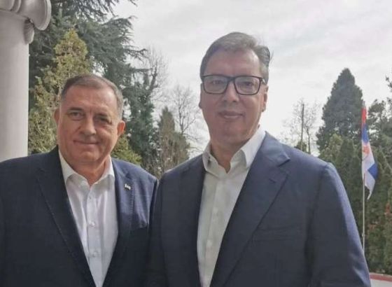 Vučić se sastaje s Dodikom u Beogradu