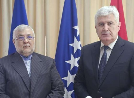 Čović i Torkaman o situaciji u BiH i Iranu