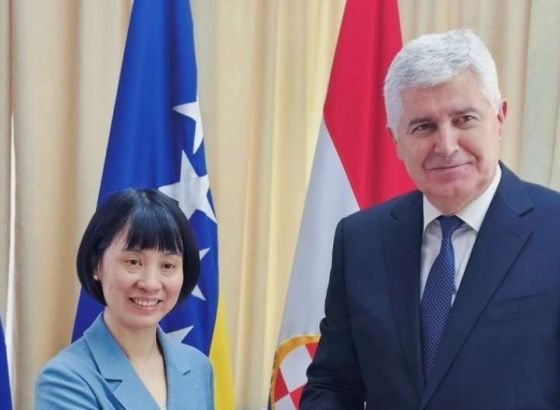 Čović uvjeren da će bilateralnoj saradnji BiH i Kine doprinijeti angažman nove veleposlanice Kine