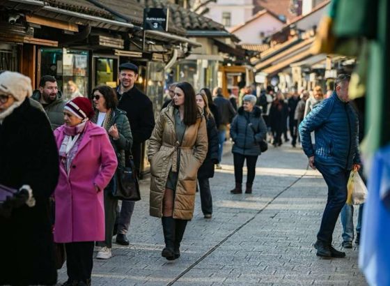 Nastavljen trend rasta dolazaka i noćenja turista u Kantonu Sarajevo i početkom 2025.