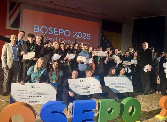 Tuzlanski učenici osvojili 21 medalju na Olimpijadi naučnih projekata BOSEPO 2025  