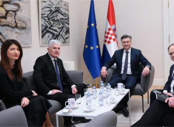 Čović i Plenković razgovarali o europskom putu i zaštiti prava hrvatskog naroda u BiH