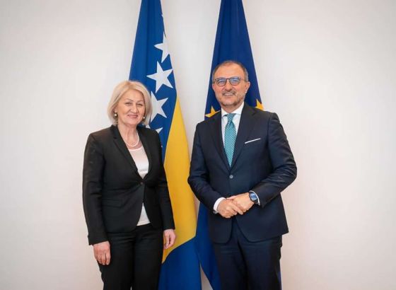 Krišto razgovarala sa Sorecom - Podrška Evropske unije Bosni i Hercegovini