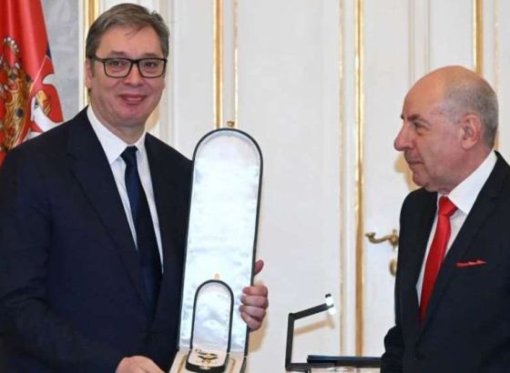 Vučiću u Mađarskoj uručen Veliki krst Ordena za zasluge
