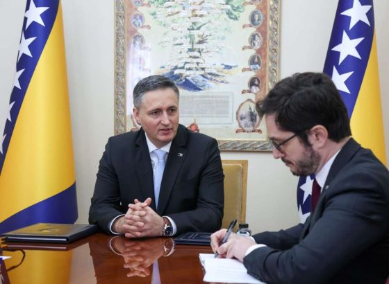 Bećirović i Delmas: Podrška Francuske nezavisnosti, suverenitetu i teritorijalnom integritetu BiH
