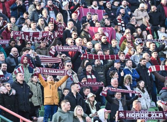 Navijači Sarajeva razgrabili ulaznice za derbi na Grbavici