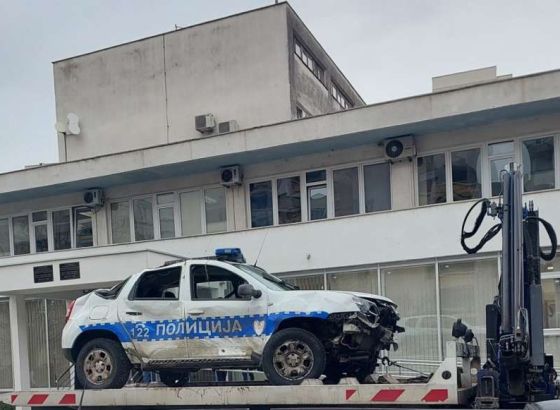 Pucao na policiju u Nevesinju, ukrao im službeno vozilo pa sletio s ceste u Mostaru