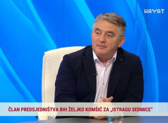 Komšić: Dodika će pustiti niz vodu, nikome nije do igranja sa stabilnošću i sigurnošću