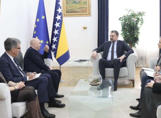 Konaković sa Sarazzinom: Puna integracija u EU ključna za ostvarenje sigurnosti i stabilnosti