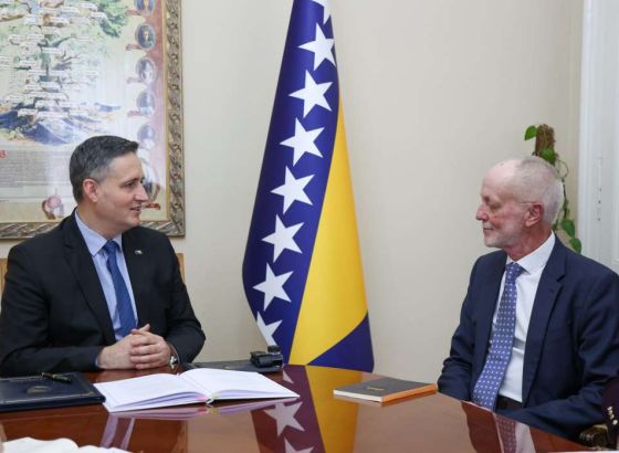 Bećirović razgovarao s ambasadorom Njemačke u BiH Thomasom Fitschenom
