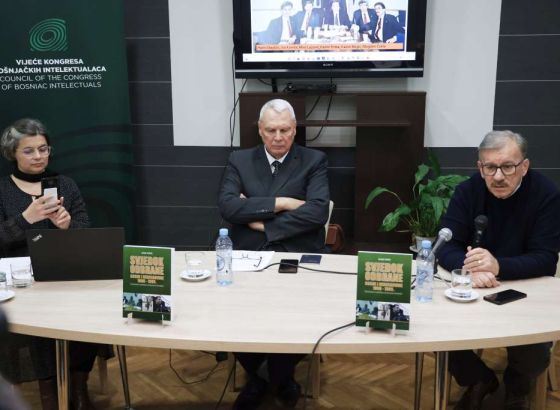 Promovisana knjiga 'Svjedok odbrane Bosne i Hercegovine 1990-1995', autora Ejuba Topića