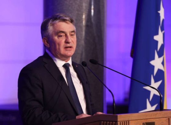 ŽELJKO KOMŠIĆ: OBRAĆANJE NA PRIJEMU POVODOM 1. MARTA - DANA NEZAVISNOSTI(VIDEO)
