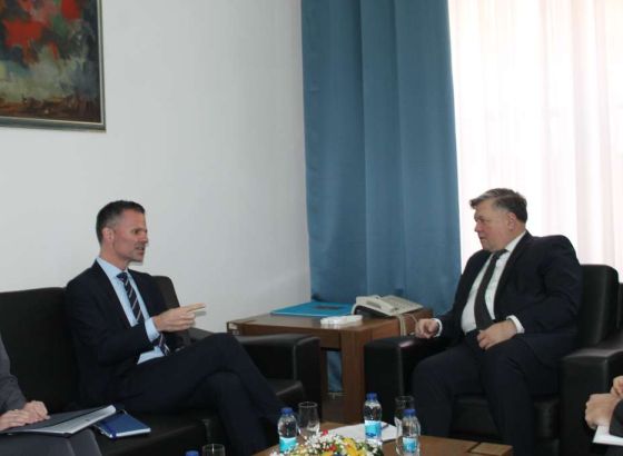 Brkić primio u nastupni posjet veleposlanika Kraljevine Danske u BiH Mollera
