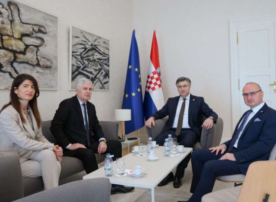 Čović i Plenković sastali se u Zagrebu