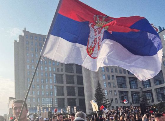 Studenti blokirali Radio-televiziju Srbije